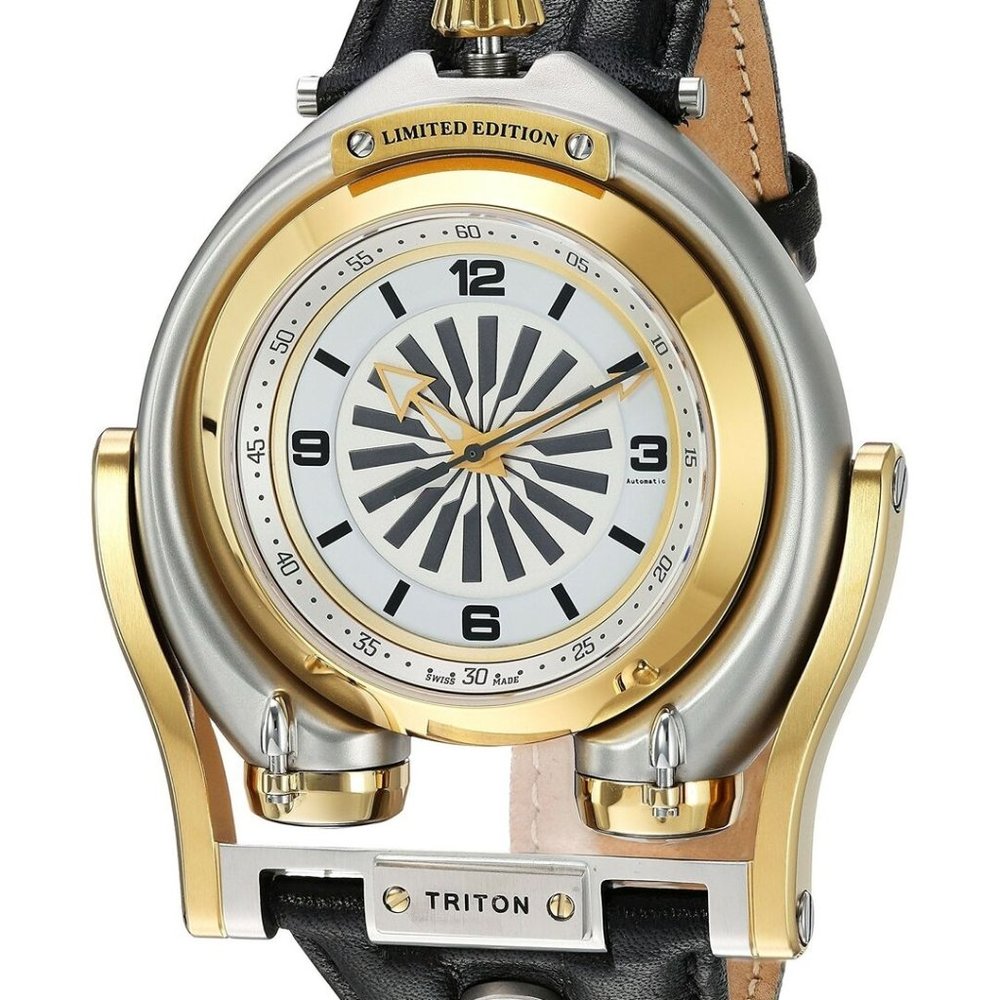 SOLD!!! GV2 by Gevril Men's 49mm Triton Limited Edition SW